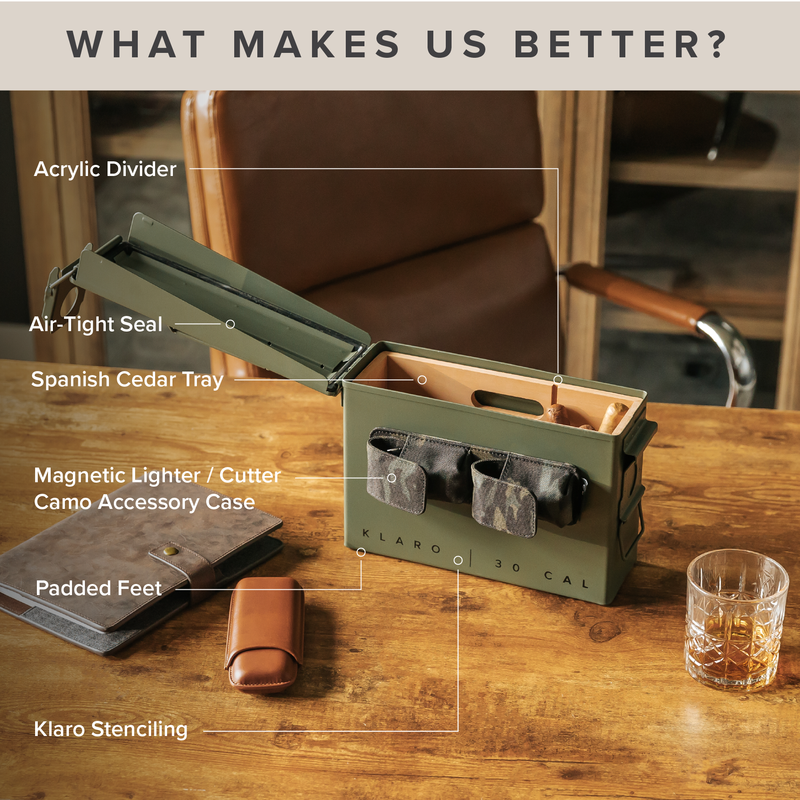 The Smoke Can - 30 Cal Humidor -