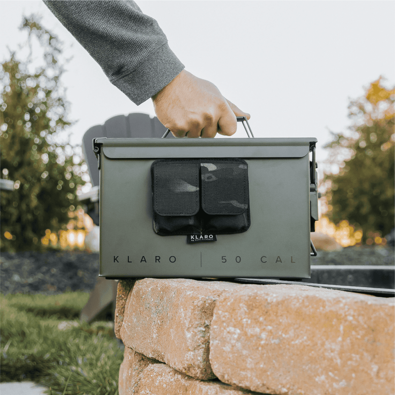 The Smoke Can - Green 50 Cal Humidor -