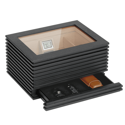 KOBI Glass Top Humidor -