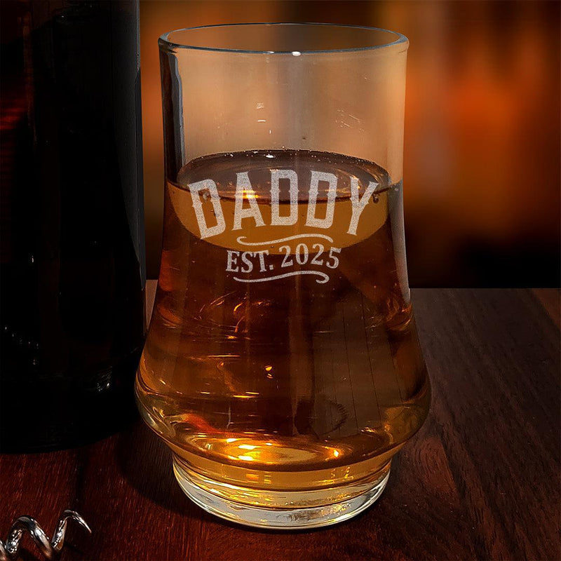 Personalized Dad Established Glass - - Gifts For You Now