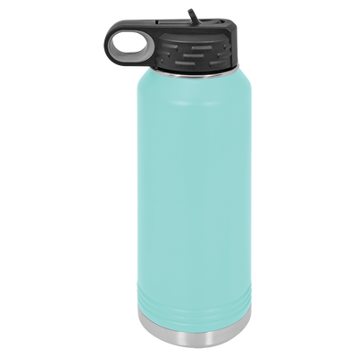 Personalized Water Bottles 32oz - Mother's Day Designs - Teal - Completeful