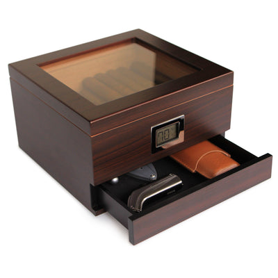 Renzo Glass Top Humidor -