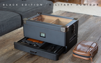 Black Edition Military Humidor -