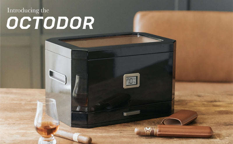 Octodor Glass Top Humidor -