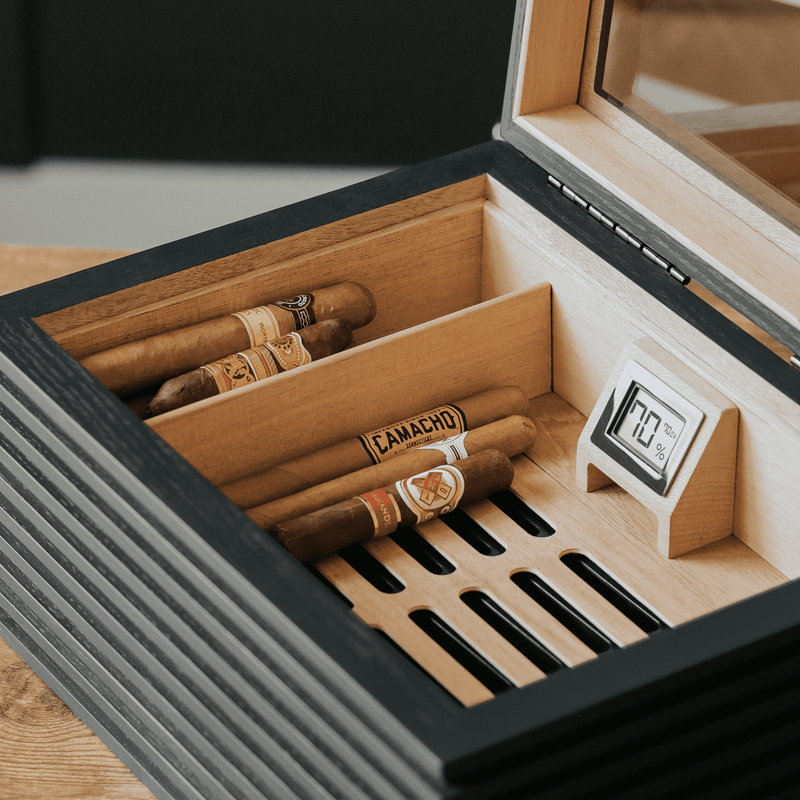 KOBI Glass Top Humidor -