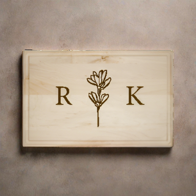 Personalized 8x12 Rectangle Cutting Board -  - Completeful