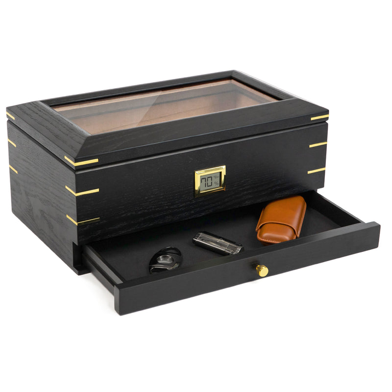 Royal Glass Top Humidor -