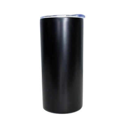 Personalized Skinny Mini Tumbler 12 oz - Black