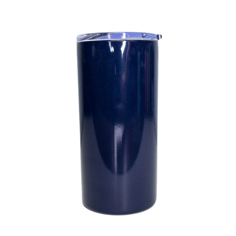 Personalized Skinny Mini Tumbler 12 oz - Midnight