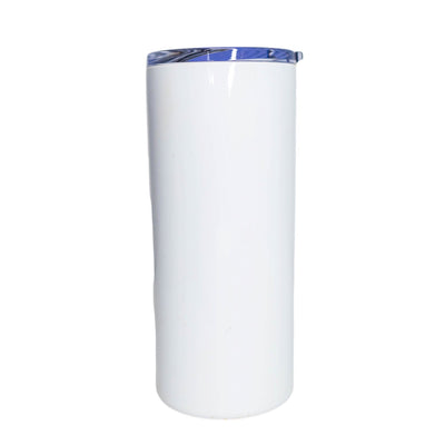 Personalized Skinny Mini Tumbler 12 oz - White