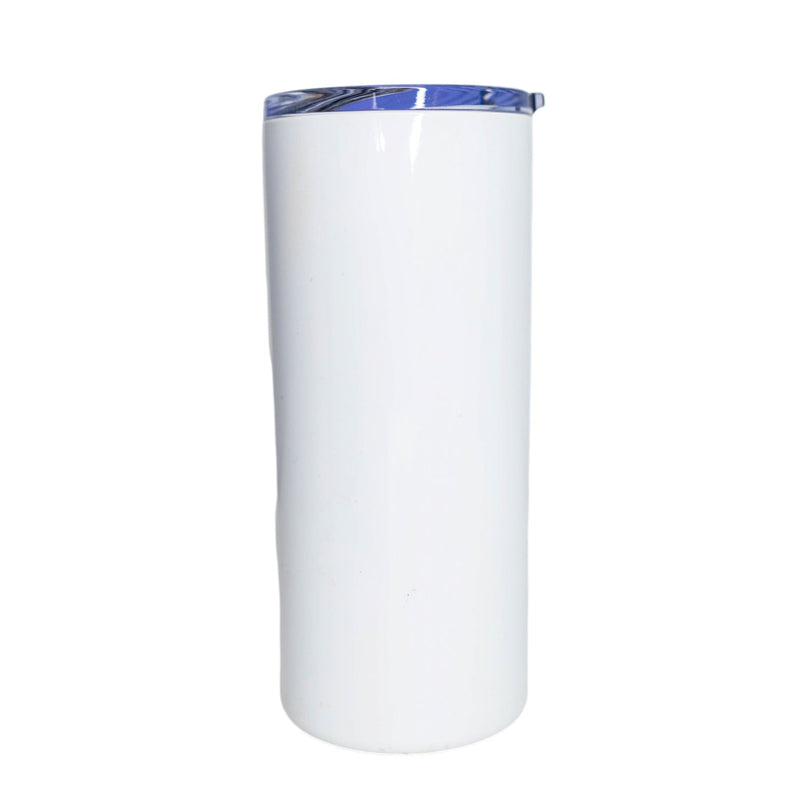 Personalized Skinny Mini Tumbler 12 oz - White