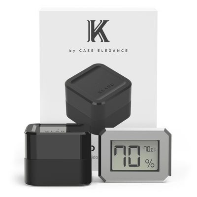 Klaro Valet - Smart Humidor - Satin Octagon (Octodor)