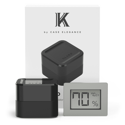 Klaro Valet - Smart Humidor - Satin Finish (Mill)