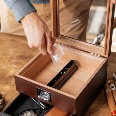Renzo Glass Top Humidor -