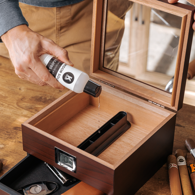 Renzo Glass Top Humidor -