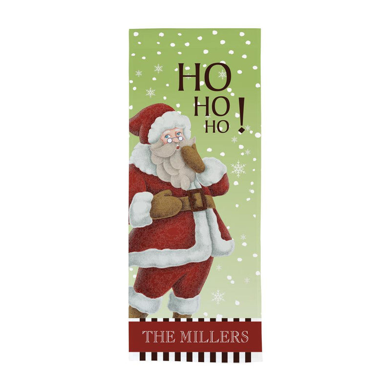 Personalized Vintage Santa Wall Hanger -