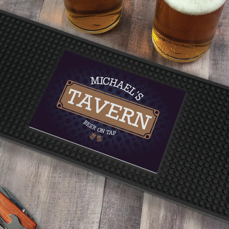 Personalized Tavern Bar Mat -