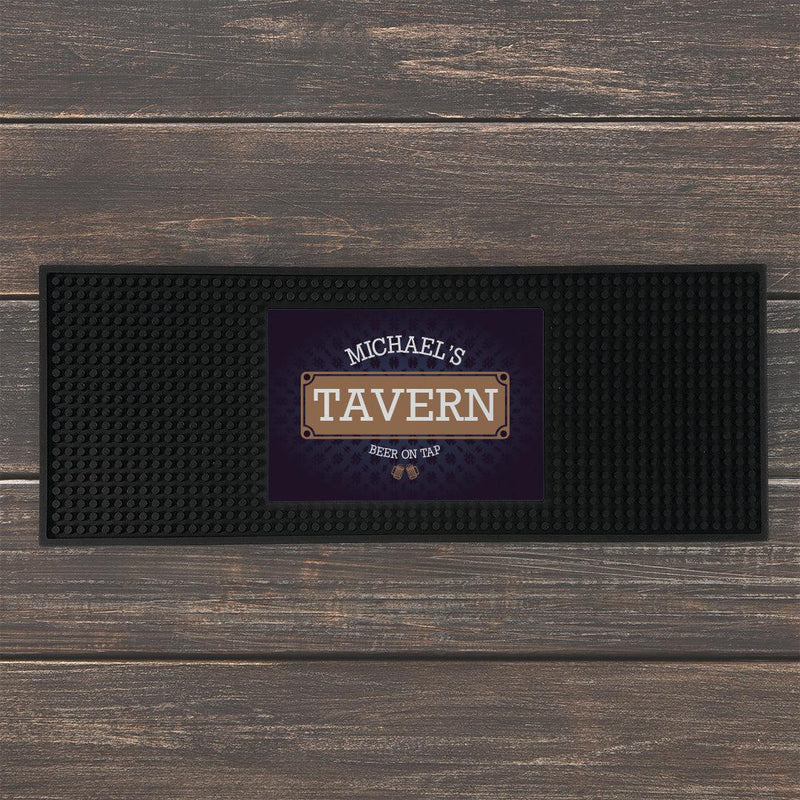 Personalized Tavern Bar Mat -
