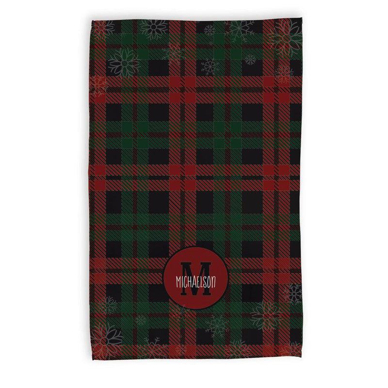 Personalized Christmas Movie Snowflake Towel -