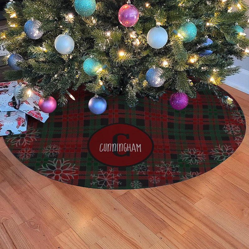 Personalized Christmas Movie Tree Skirt -