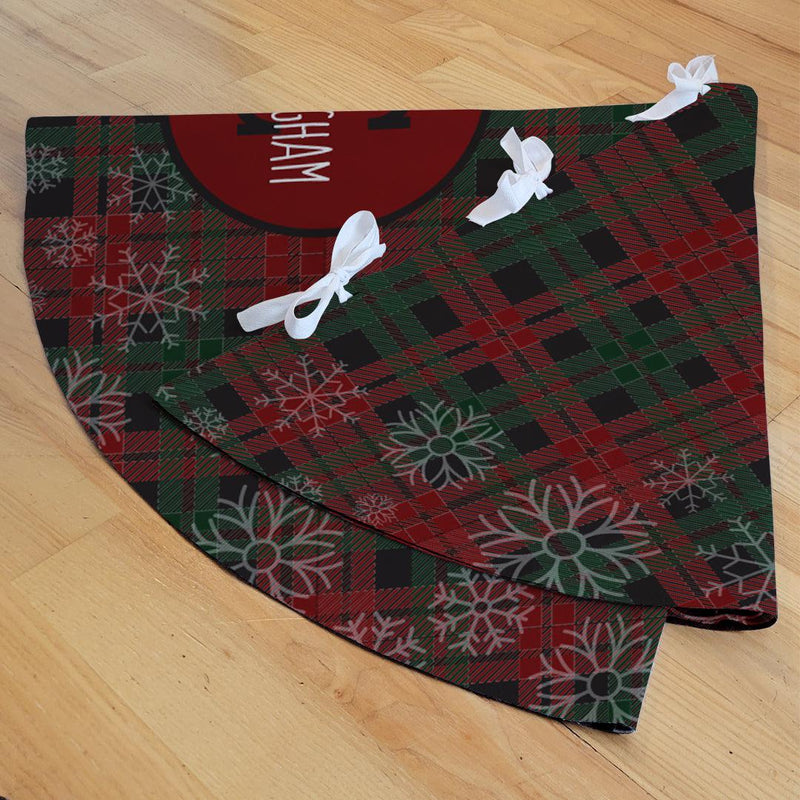 Personalized Christmas Movie Tree Skirt -