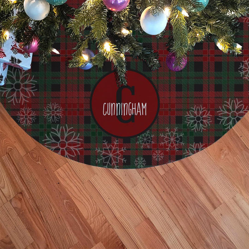 Personalized Christmas Movie Tree Skirt -