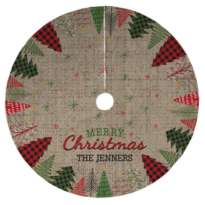 Personalized Christmas Tree Skirt -