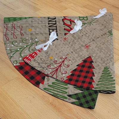 Personalized Christmas Tree Skirt -