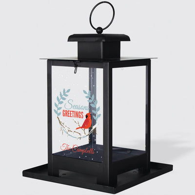 Personalized Season's Greetings Bird Feeder -