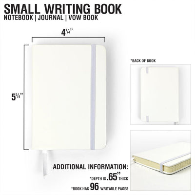 Personalized Love Forever And Always Small Leatherette Journal -