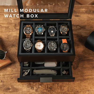 Mill Modular Watch Box - 8 Slot -