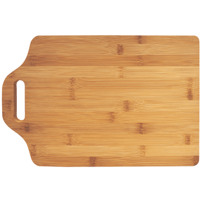 Personalized Bamboo Cutting Board with Handle -