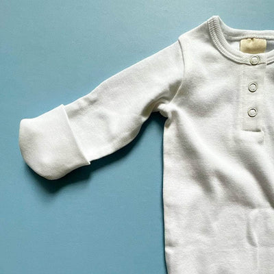 Knotted Baby Gown-Organic Cotton -  - Estella