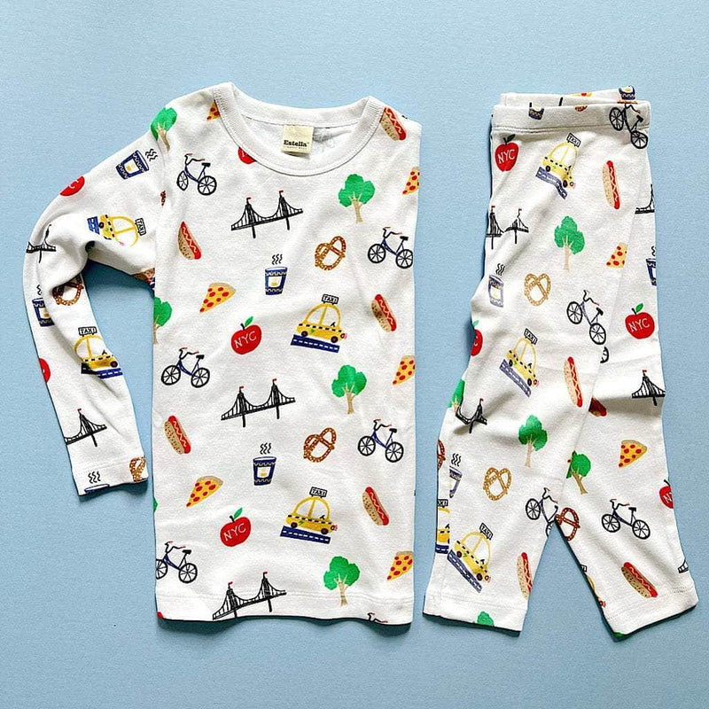 NYC Toddler Pajamas Set -
