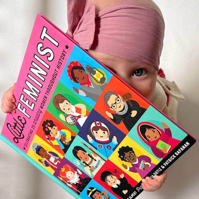 'Girl Power' Infant Onesie, Soother Toy, Feminist Book -  - Estella