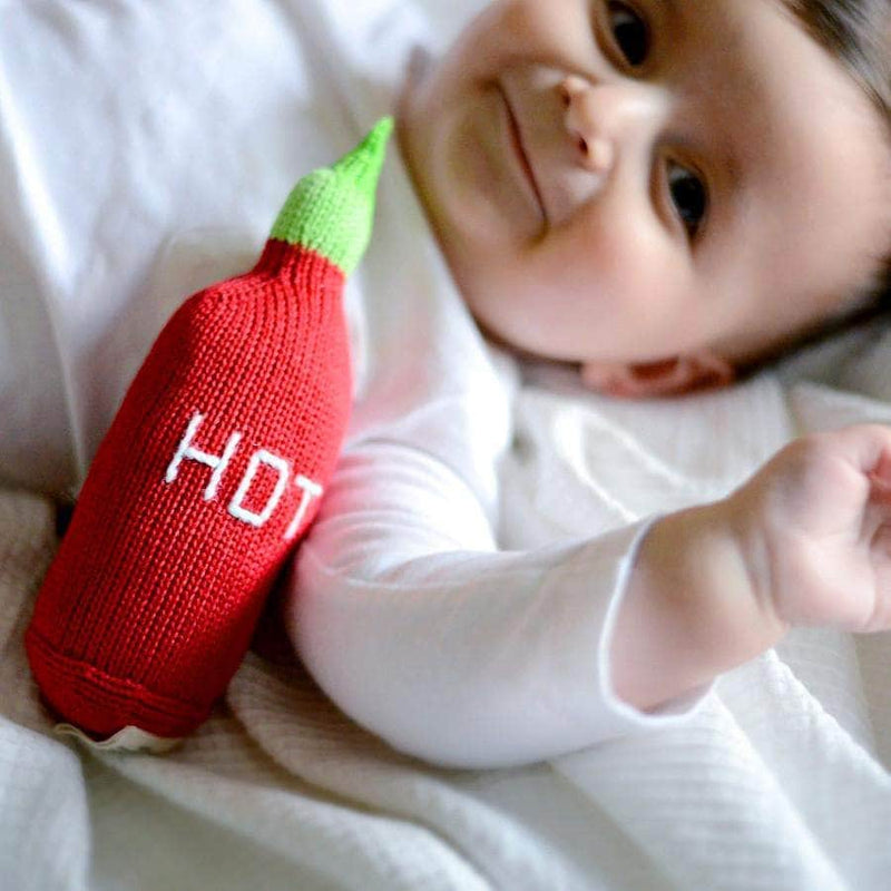 Organic Baby Gift Set | Hot Sauce & Avocado Rattles -  - Estella
