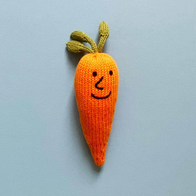 Carrot Organic Baby Rattle -