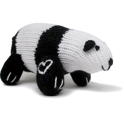 Organic Baby Toys - Newborn Rattles | Panda -  - Estella