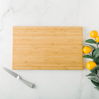 Personalized Bamboo Cutting Boards for Dad - 11x17 - Qualtry