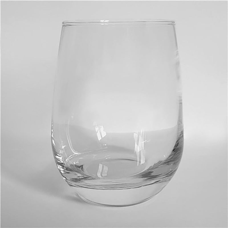 Personalized Stemless Wine Glass -