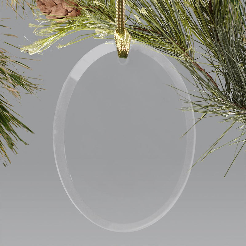 Personalized Christmas Llama Ornament -