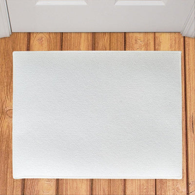 Personalized Candy Cane Fleece Doormat -