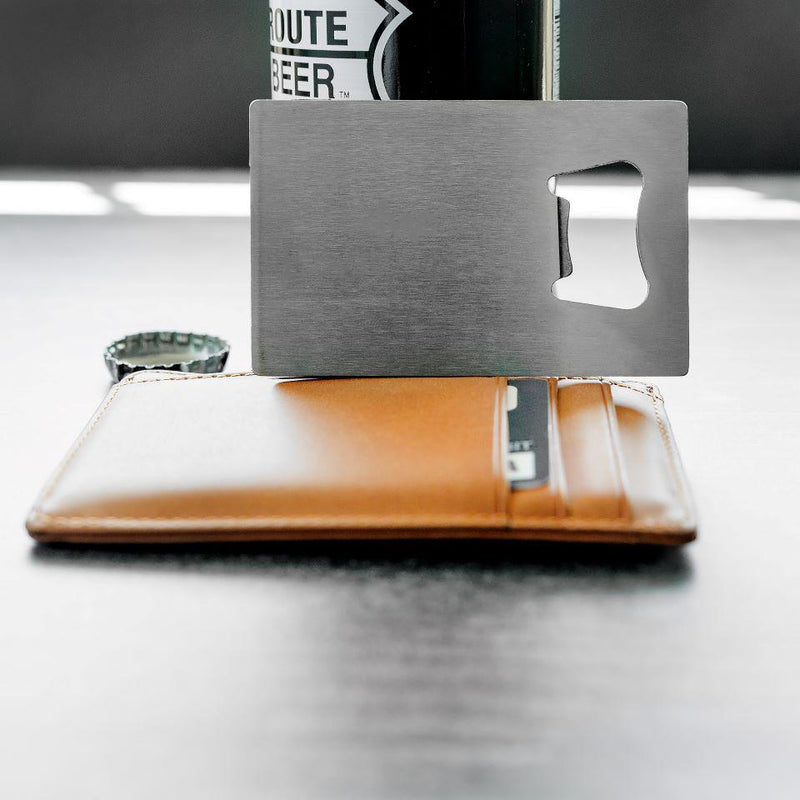 Personalized Credit Card Bottle Opener -  - Completeful