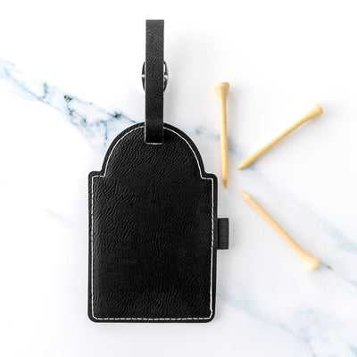 Personalized Golf Bag Tags - Black - Completeful