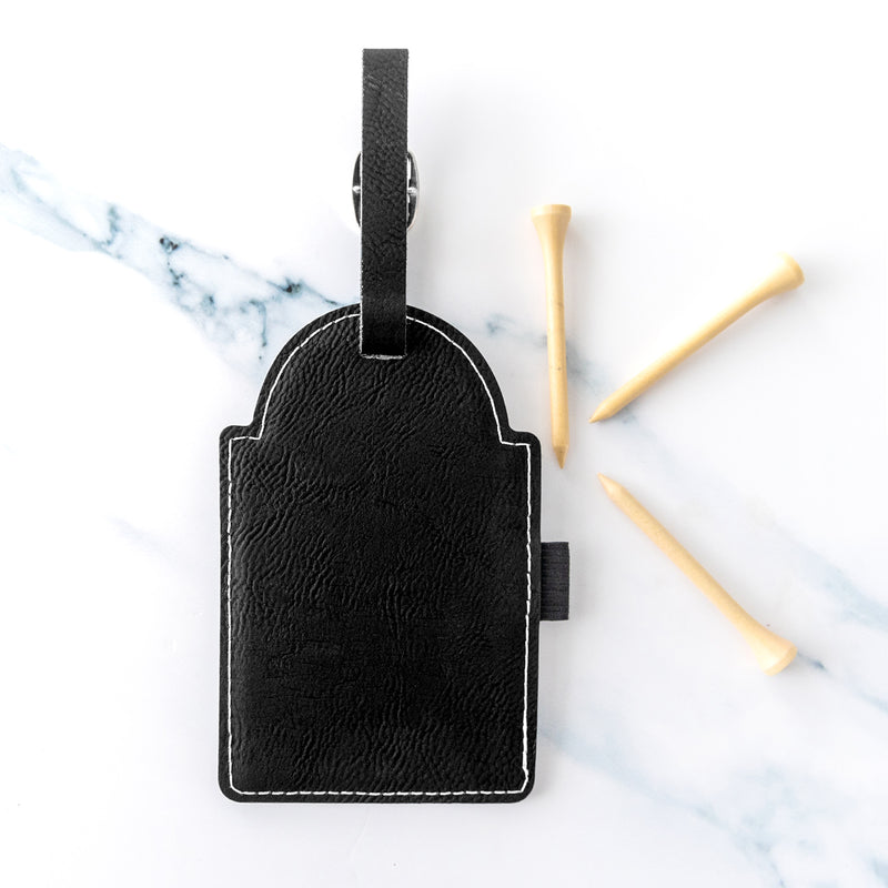 Personalized Golf Bag Tags - Black - Completeful