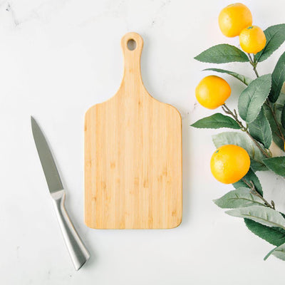 Personalized Handled Cutting Boards for Dad - Small - Qualtry
