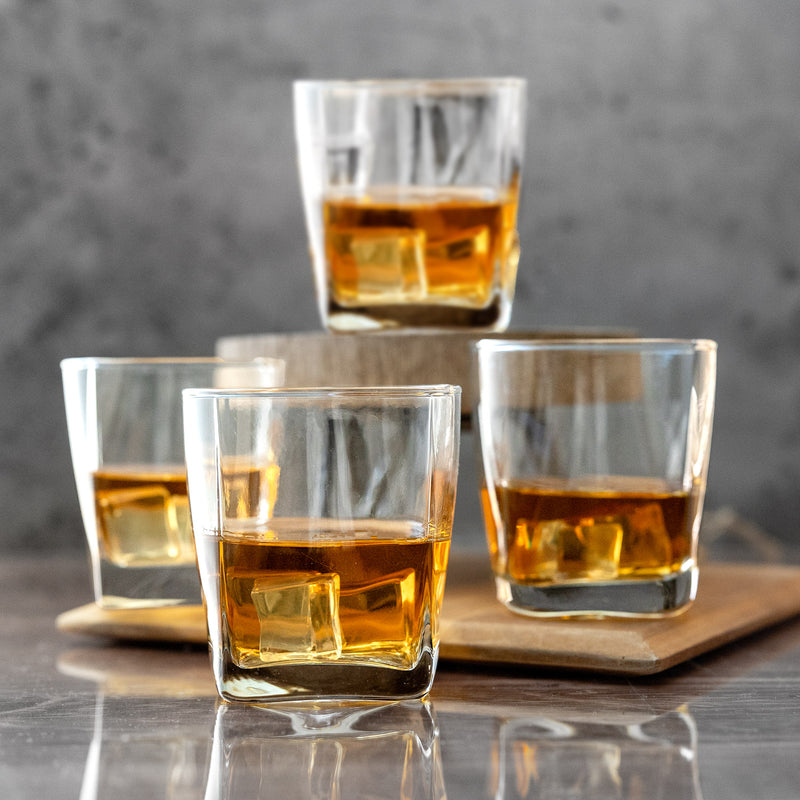 Personalized Hunting Square Rocks Glass -