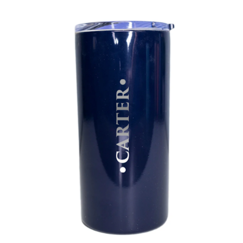 Personalized Skinny Mini Tumbler 12 oz -  - Completeful