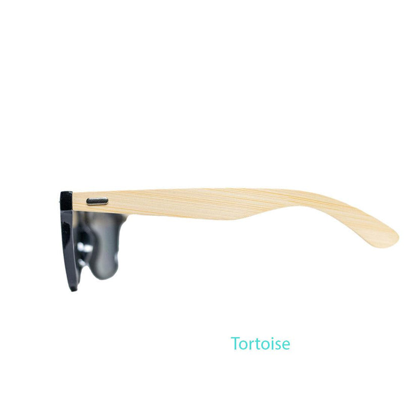Personalized Wood Sunglasses - Tortoise - Completeful