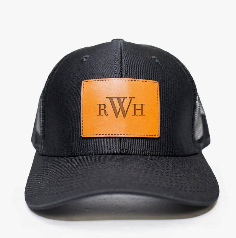 Personalized Black Trucker Hat -  - Completeful